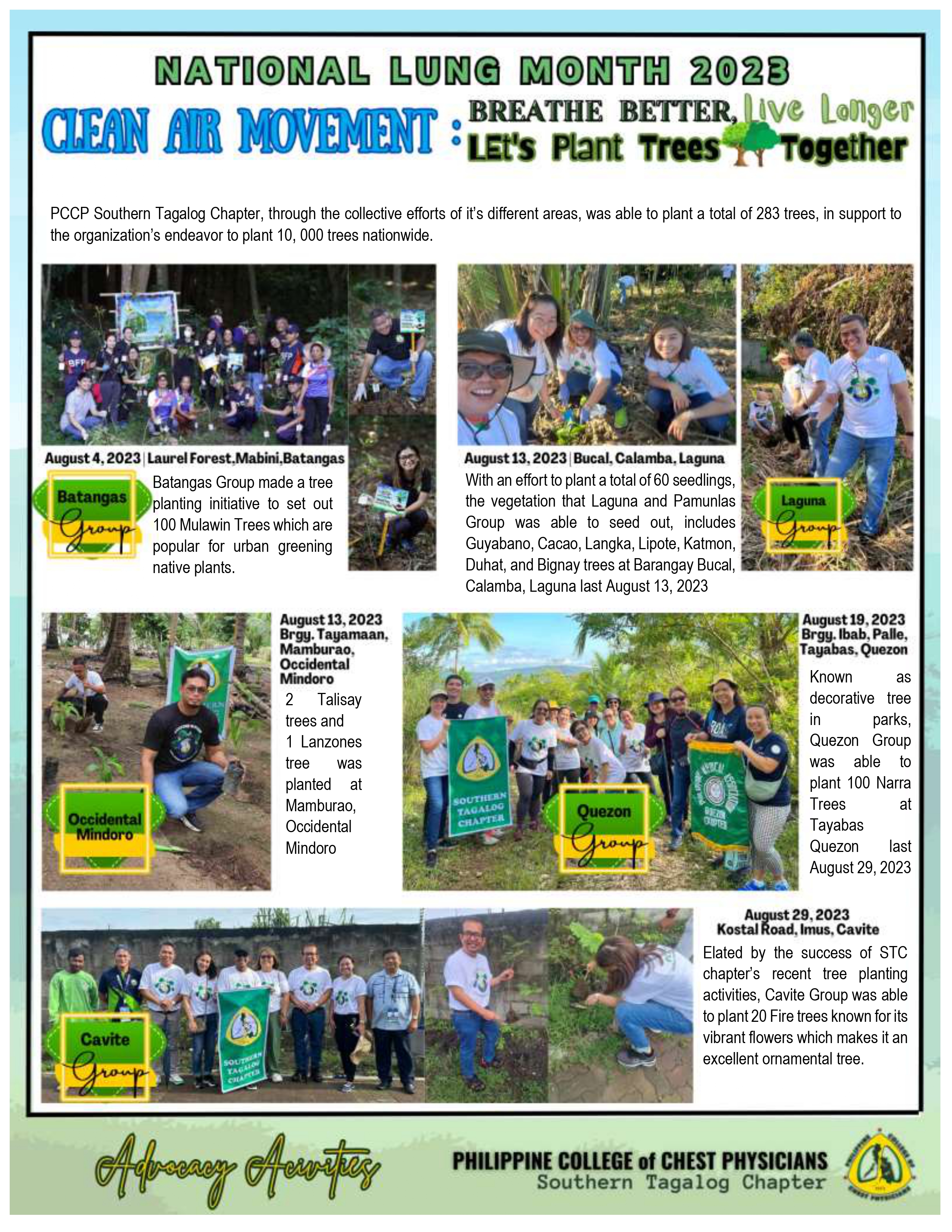 Southern Tagalog Chapter of The Philippine College of  Chest Physicians (PCCP)